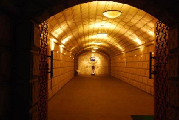 Old Mysterious European Wine Cellar